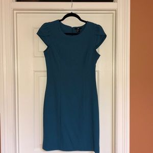 Teal Sheath Dress